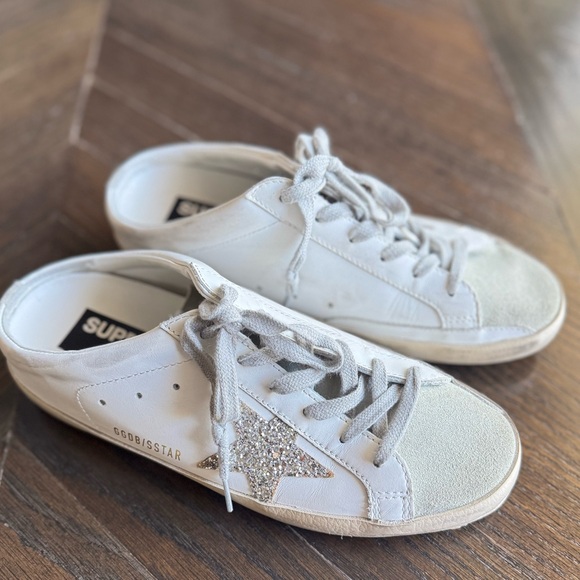 Golden Goose Super Star Sabot Mule Sneakers - Picture 1 of 7